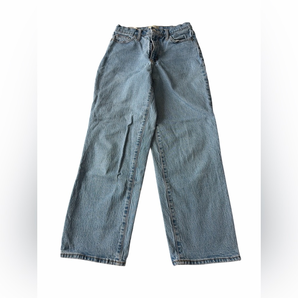 H&M Women's Straight Leg Jeans - Light Blue